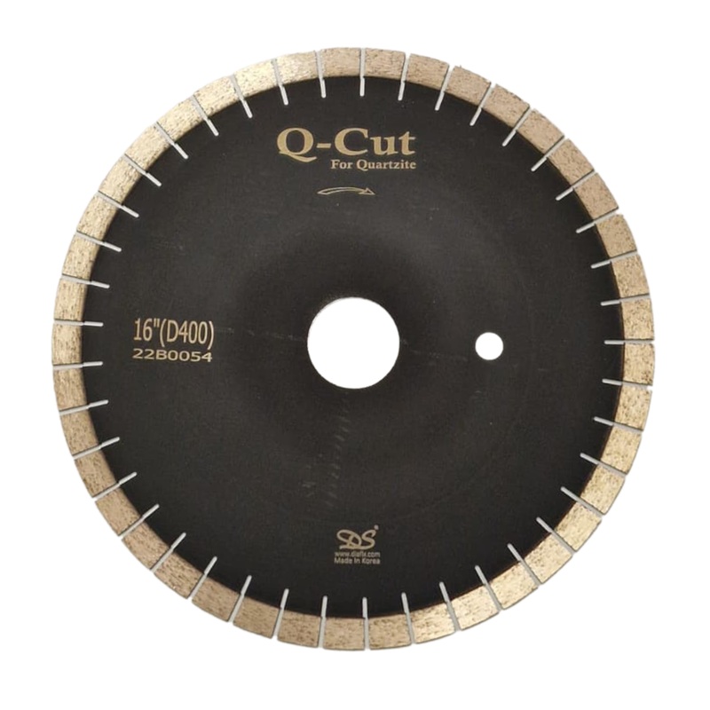 Dongsin Q-Cut Quartzite Blade|400mm i60mm 2x Breton 1x Donatoni Holes (DS-16557)|400mm i60mm 1 x Donatoni Hole (DS-16528)|500mm i90mm (DS-17322)